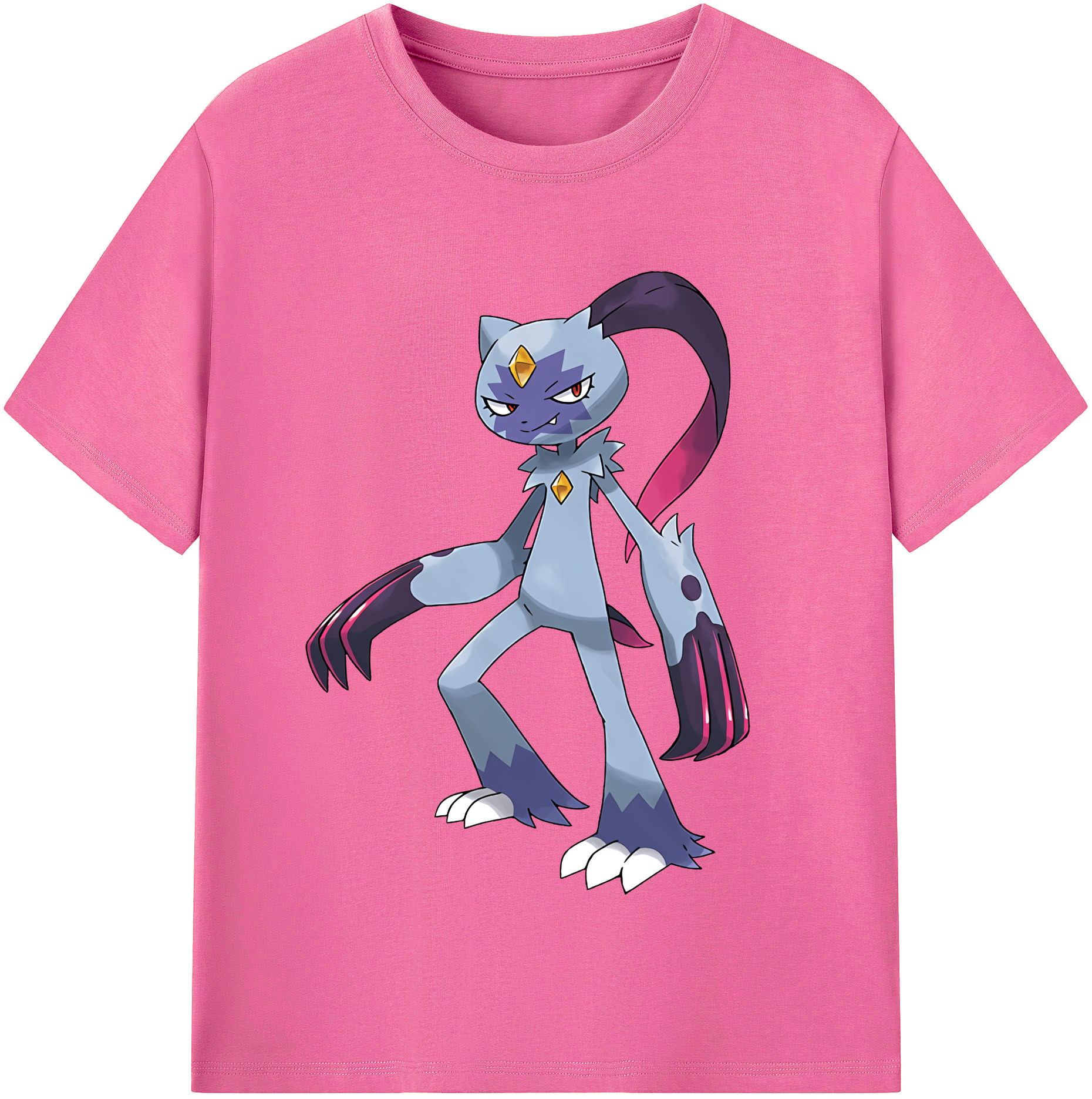 （画像用） ポケットモンスター Pokémon レディースカジュアルプリントTシャツ（綿100％）